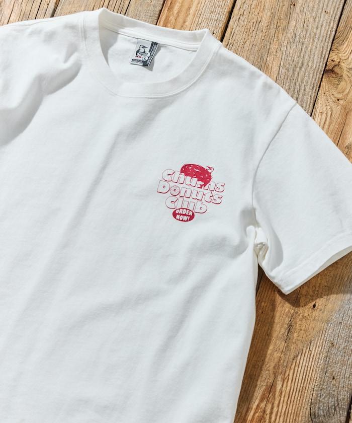 CHUMS×FREAK'S STORE/巧克力 聯名 背面印花 圓領 T恤 / 甜甜圈 俱樂部