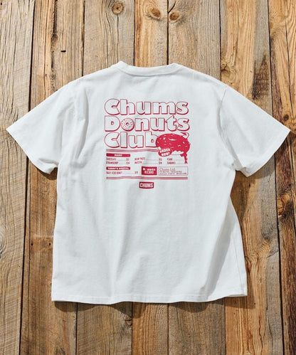 CHUMS×FREAK'S STORE/巧克力 聯名 背面印花 圓領 T恤 / 甜甜圈 俱樂部