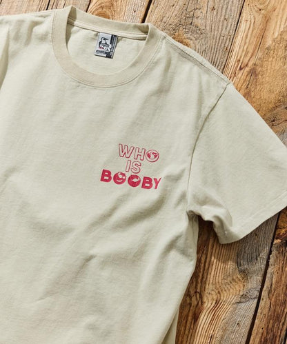 CHUMS×FREAK'S STORE/巧妙設計/印花背部 圓領 T恤 / WHO IS BOOBY