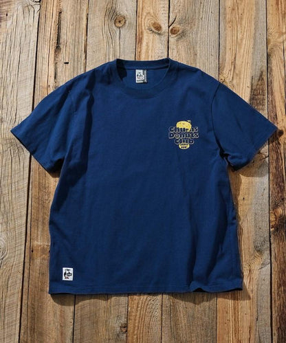 CHUMS×FREAK'S STORE/巧克力 聯名 背面印花 圓領 T恤 / 甜甜圈 俱樂部