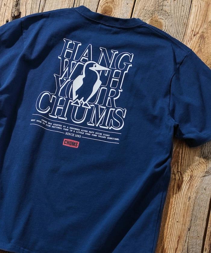 CHUMS×FREAK'S STORE/差異注 背面印花 圓領 T恤 / Hang with Booby