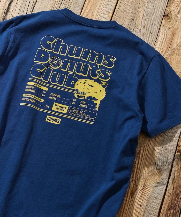 CHUMS×FREAK'S STORE/巧克力 聯名 背面印花 圓領 T恤 / 甜甜圈 俱樂部