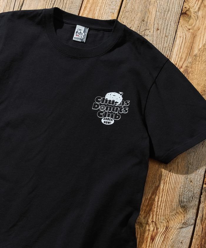 CHUMS×FREAK'S STORE/巧克力 聯名 背面印花 圓領 T恤 / 甜甜圈 俱樂部