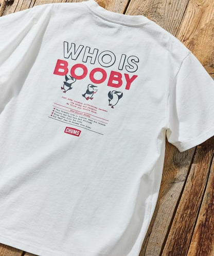 CHUMS×FREAK'S STORE/巧妙設計/印花背部 圓領 T恤 / WHO IS BOOBY