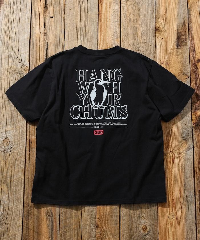 CHUMS×FREAK'S STORE/差異注 背面印花 圓領 T恤 / Hang with Booby