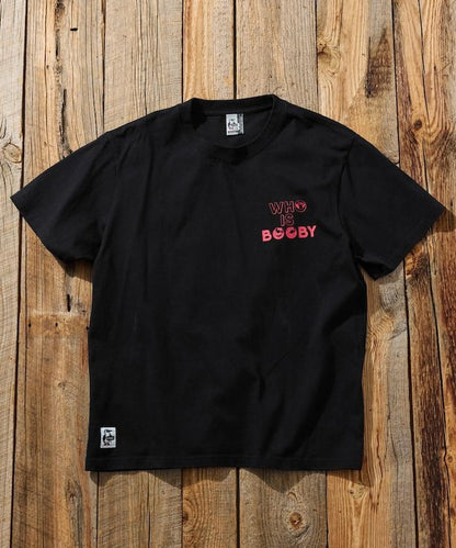 CHUMS×FREAK'S STORE/巧妙設計/印花背部 圓領 T恤 / WHO IS BOOBY