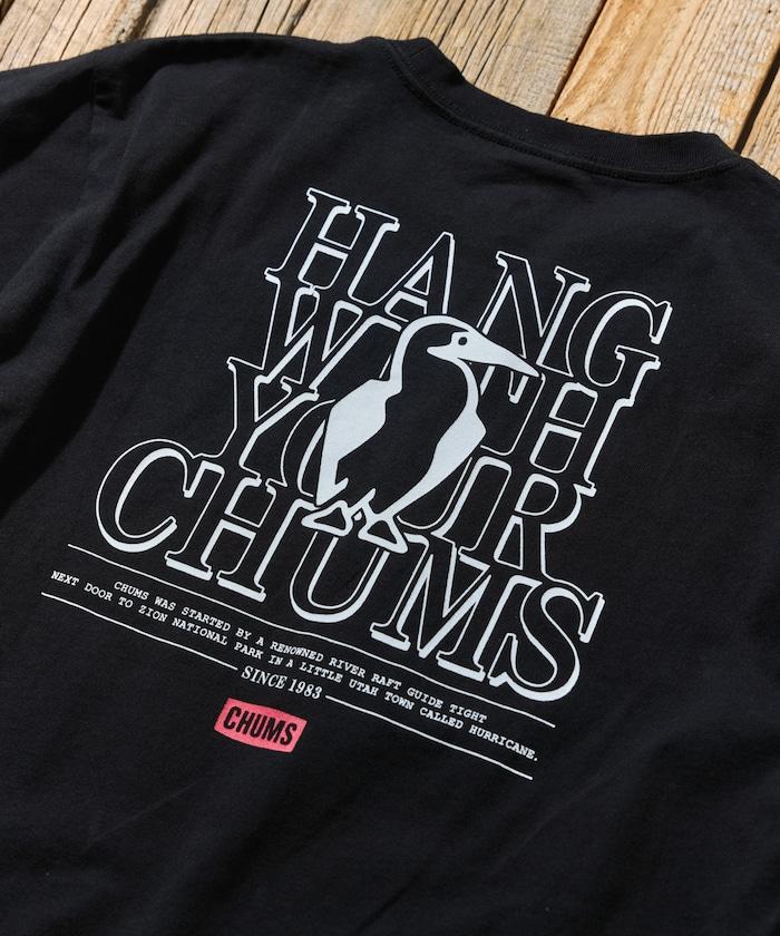 CHUMS×FREAK'S STORE/差異注 背面印花 圓領 T恤 / Hang with Booby