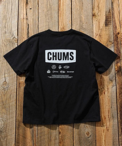 CHUMS×FREAK'S STORE 特別版 歷史 背面印花 圓領T恤