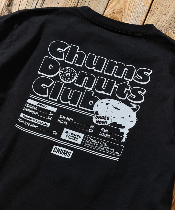 CHUMS×FREAK'S STORE/巧克力 聯名 背面印花 圓領 T恤 / 甜甜圈 俱樂部