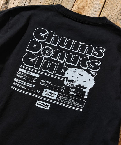 CHUMS×FREAK'S STORE/巧克力 聯名 背面印花 圓領 T恤 / 甜甜圈 俱樂部