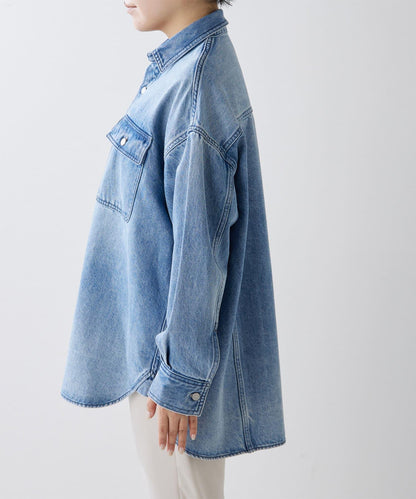 水滴牛仔襯衫