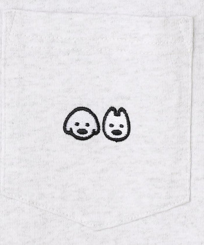 matsui×FREAK'S STORE 聯名「狗狗」口袋 圓領 短袖T恤