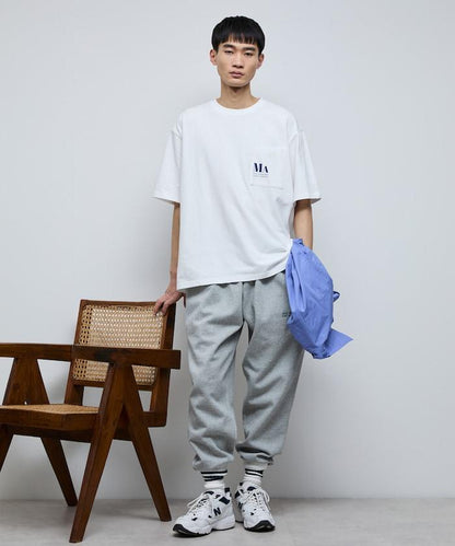 MA概念印花口袋T恤