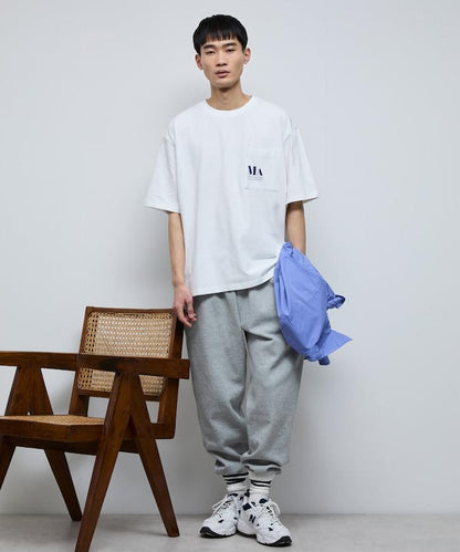 MA概念印花口袋T恤