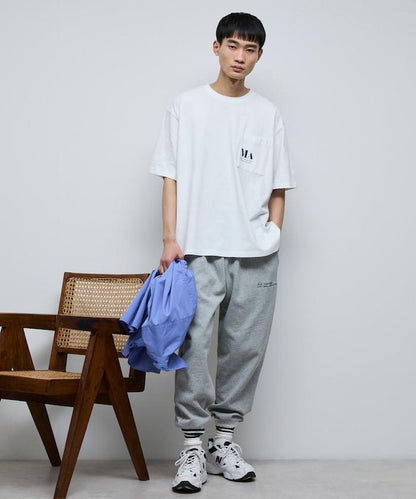 MA概念印花口袋T恤