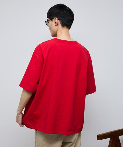 MA概念印花口袋T恤