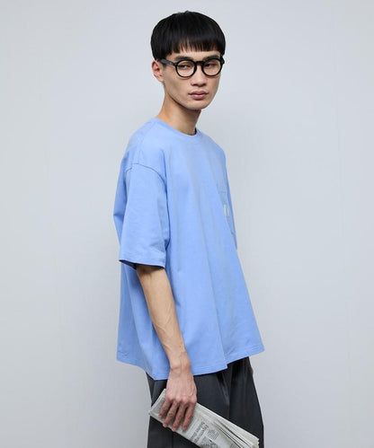 MA概念印花口袋T恤