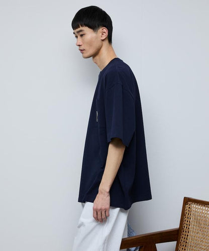 MA概念印花口袋T恤