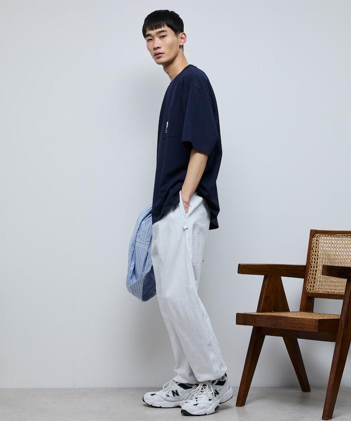 MA概念印花口袋T恤