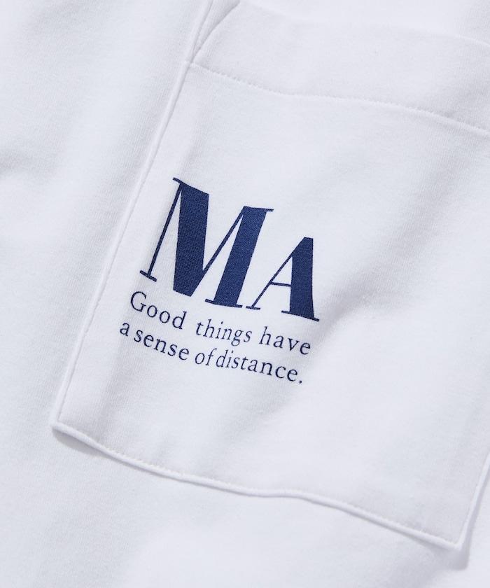 MA概念印花口袋T恤