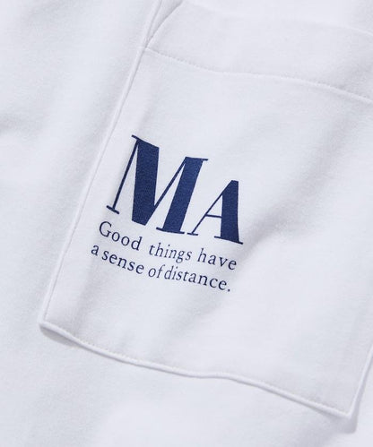 MA概念印花口袋T恤