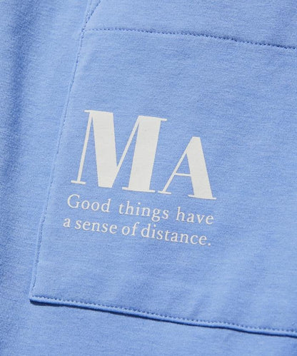 MA概念印花口袋T恤