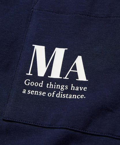 MA概念印花口袋T恤