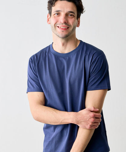 【男女通用/5色可選】褶皺天竺T恤