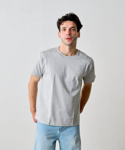 【男女通用/5色可選】褶皺天竺T恤