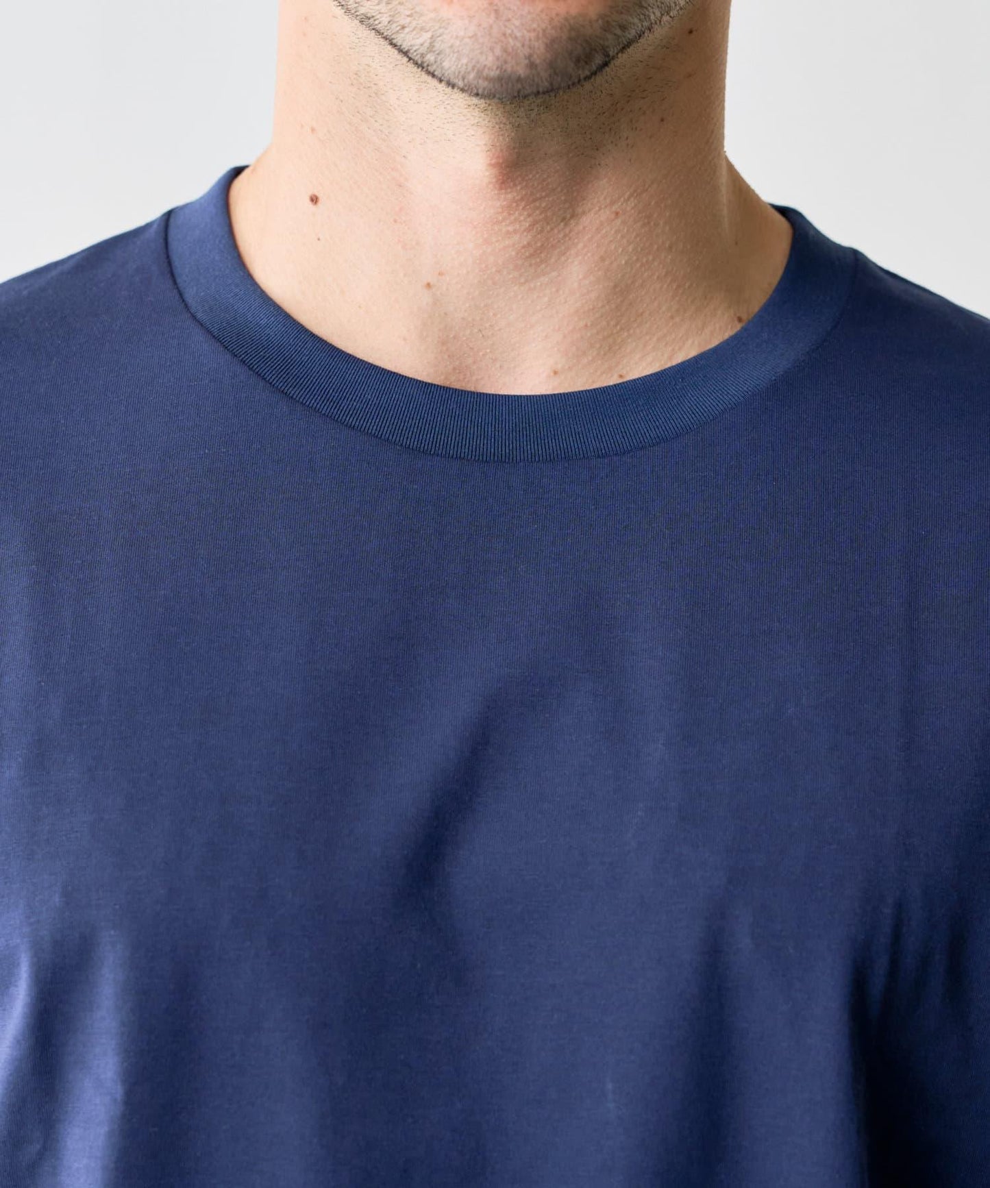 【男女通用/5色可選】褶皺天竺T恤