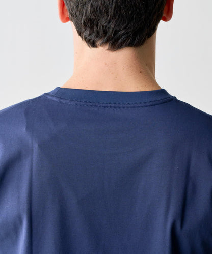 【男女通用/5色可選】褶皺天竺T恤