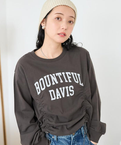 拉鍊標誌印花T恤