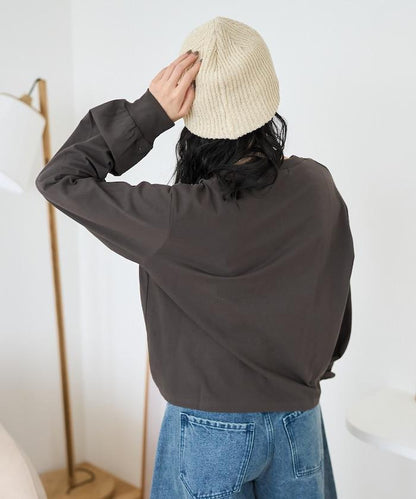 拉鍊標誌印花T恤