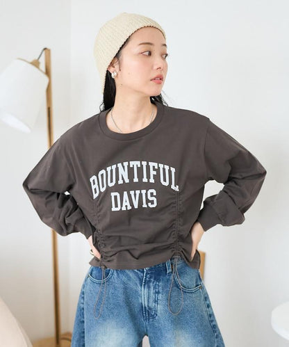 拉鍊標誌印花T恤