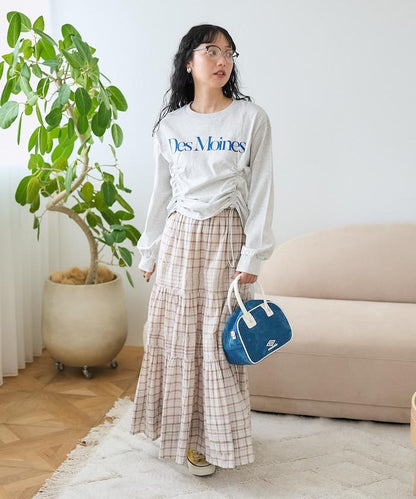 拉鍊標誌印花T恤