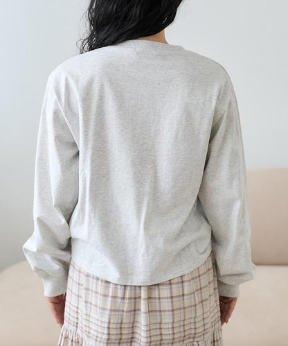 拉鍊標誌印花T恤