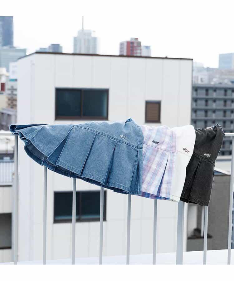 褶皺裙褲