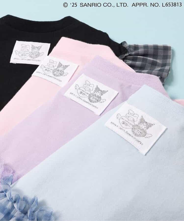 【《美樂蒂》・《庫洛米》】蝴蝶結裝飾連身褲