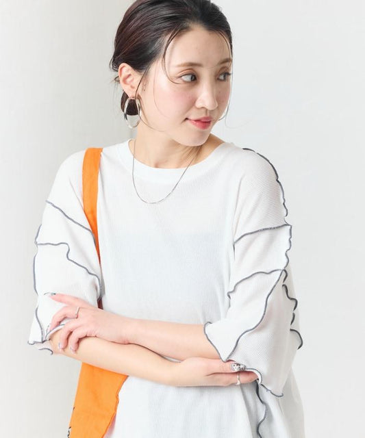 華夫餅乾風格 軟綿短袖 T恤