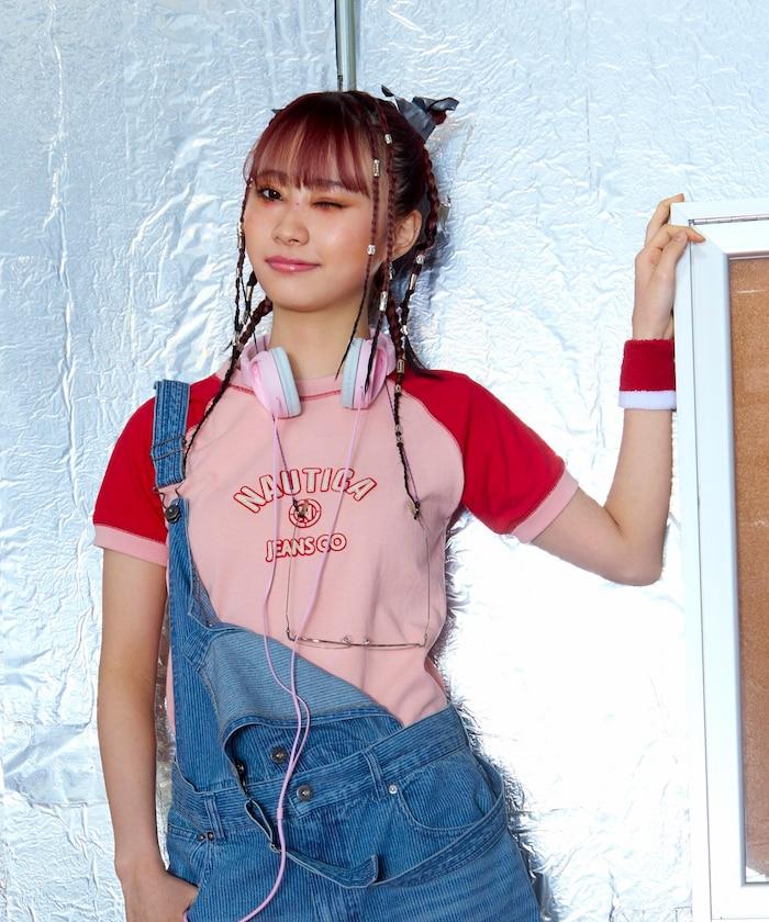 緊身剪影logo T恤