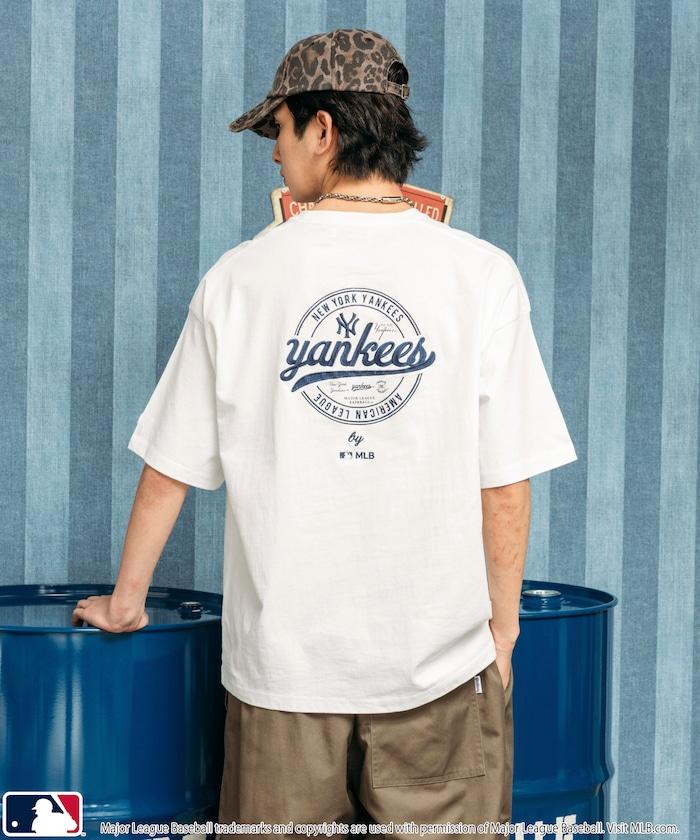 聯名 MLB 圓形標誌圖案T恤