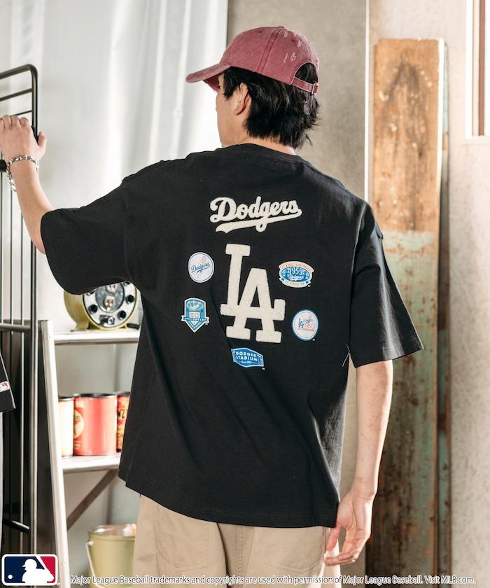 聯名 MLB背部圖案印花T恤