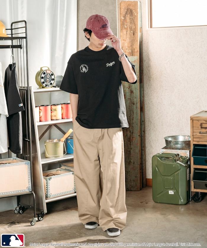 聯名 MLB背部圖案印花T恤