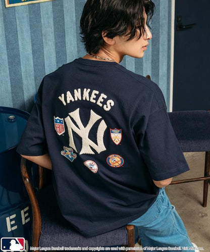 聯名 MLB背部圖案印花T恤