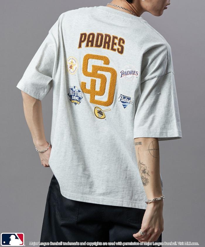 聯名 MLB背部圖案印花T恤