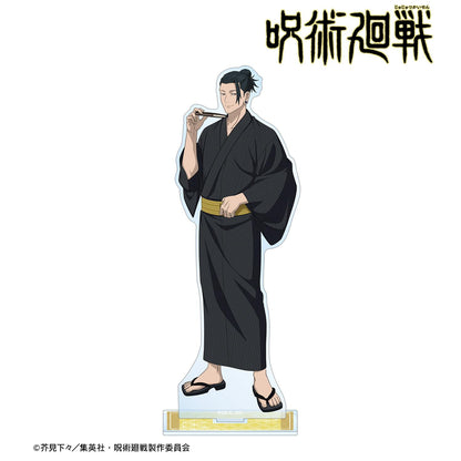 《咒術回戰》_ 花園合作 描き下ろし插圖 懐玉・玉折 夏油 傑 浴衣版 大號亞克力立牌