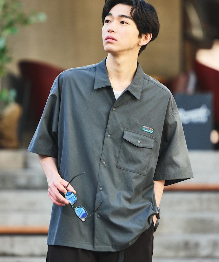 AiRide/舒適版 短袖口袋襯衫