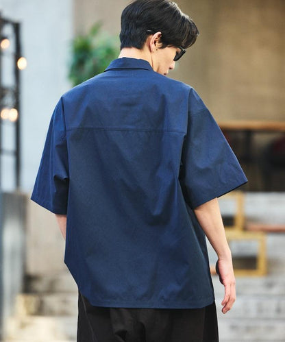 AiRide/舒適版 短袖口袋襯衫