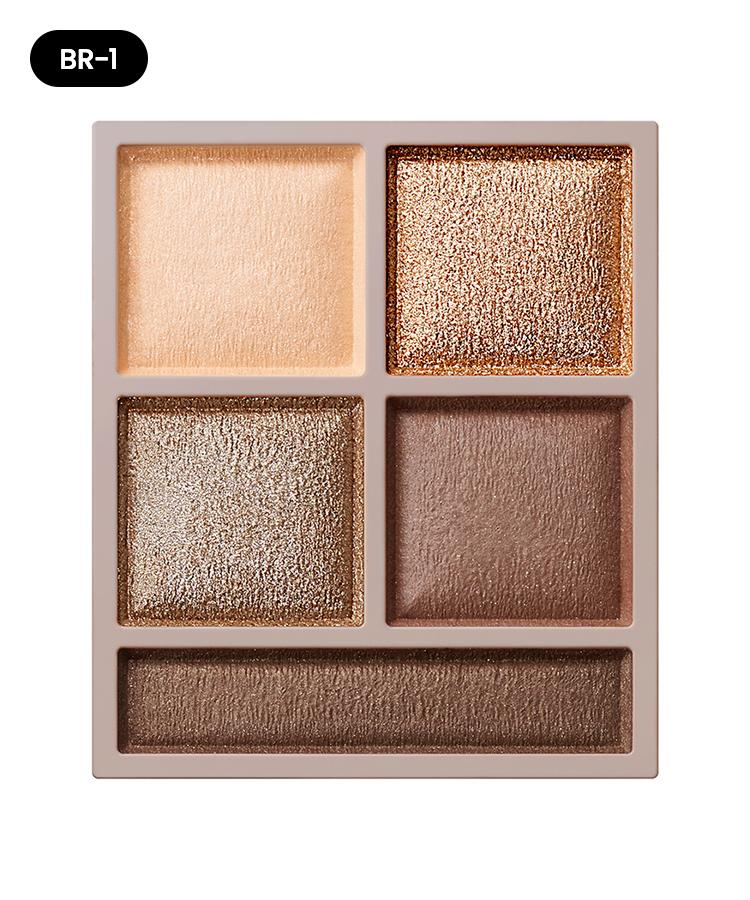 VISEE深邃立體五色眼影盤