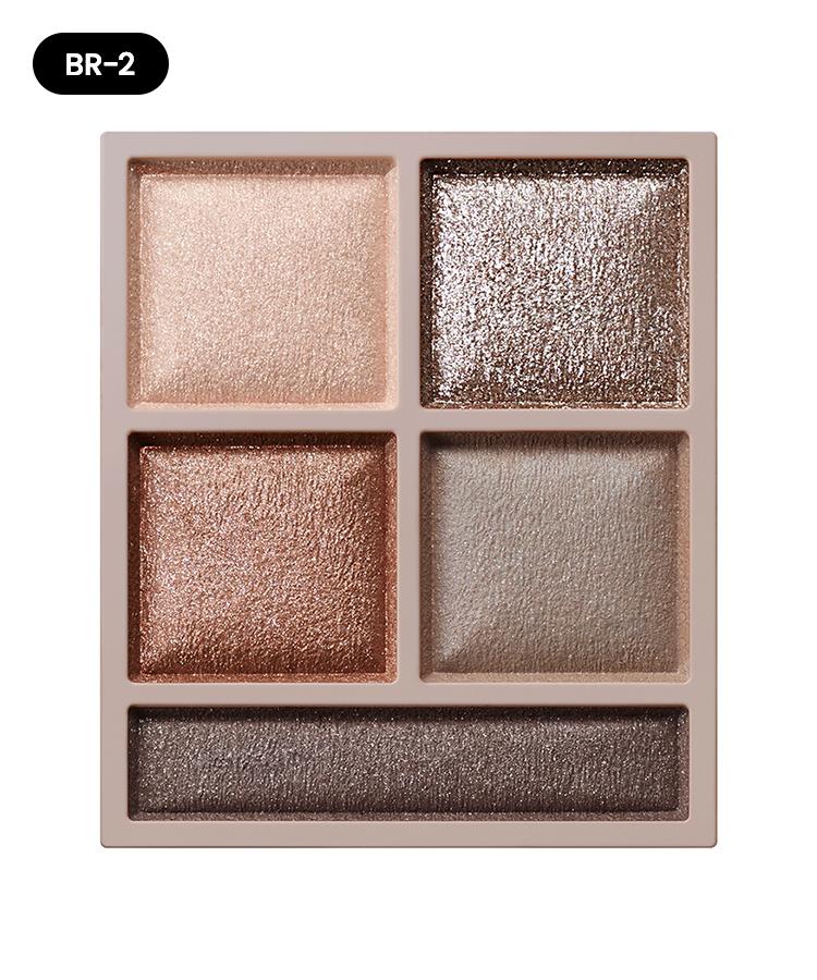 VISEE深邃立體五色眼影盤